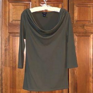 Ann Taylor 3/4 Sleeve Women’s Cowl Neck Sweater Size M
